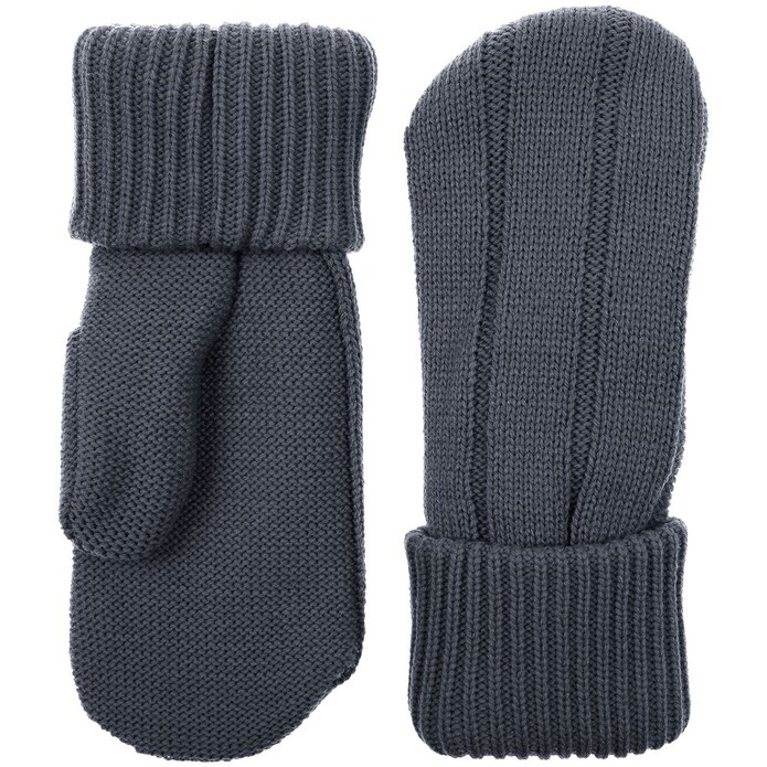 Варежки Knit Beat, темно-серые, размер L/XL
