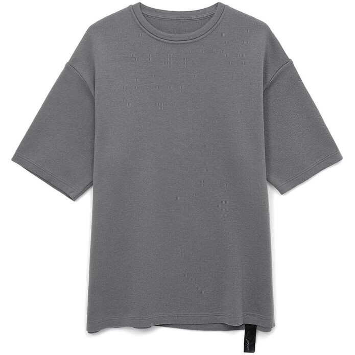 Джемпер с коротким рукавом Siluetti Volumica, серый, размер XL/XXL