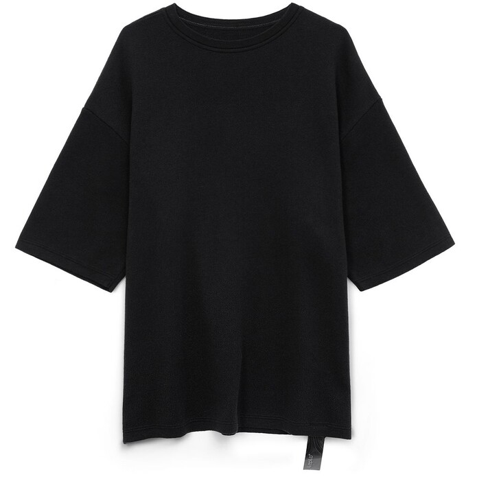 Джемпер с коротким рукавом Siluetti Volumica, черный, размер XL/XXL