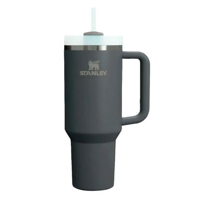 Термокружка Quencher H2.0 1180 с трубочкой, серая