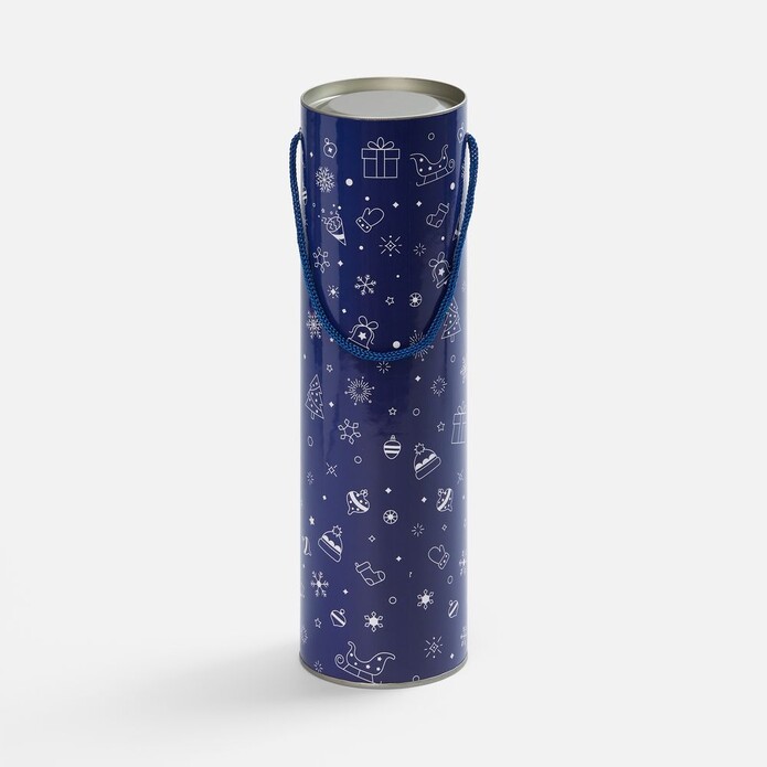 Тубус для бутылки Snowlace, синий