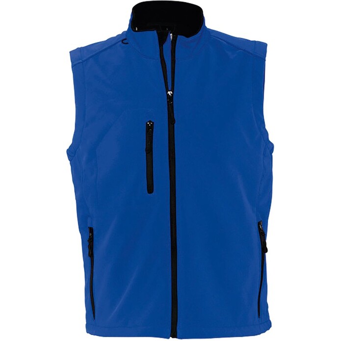 Жилет мужской софтшелл Rallye Men ярко-синий, размер L