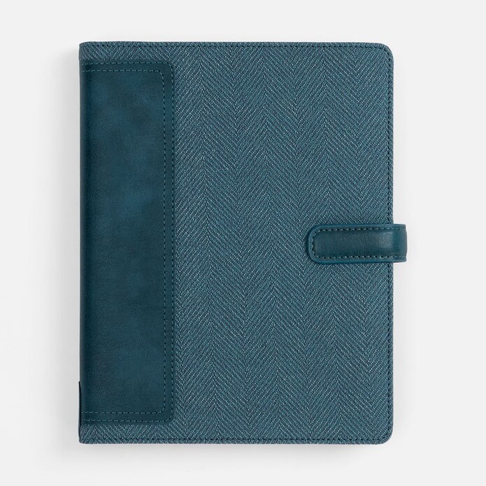 Ежедневник-органайзер Twill, недатированный, синий