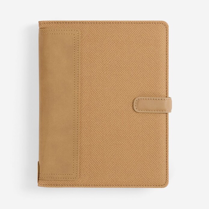 Ежедневник-органайзер Twill, недатированный, коричневый