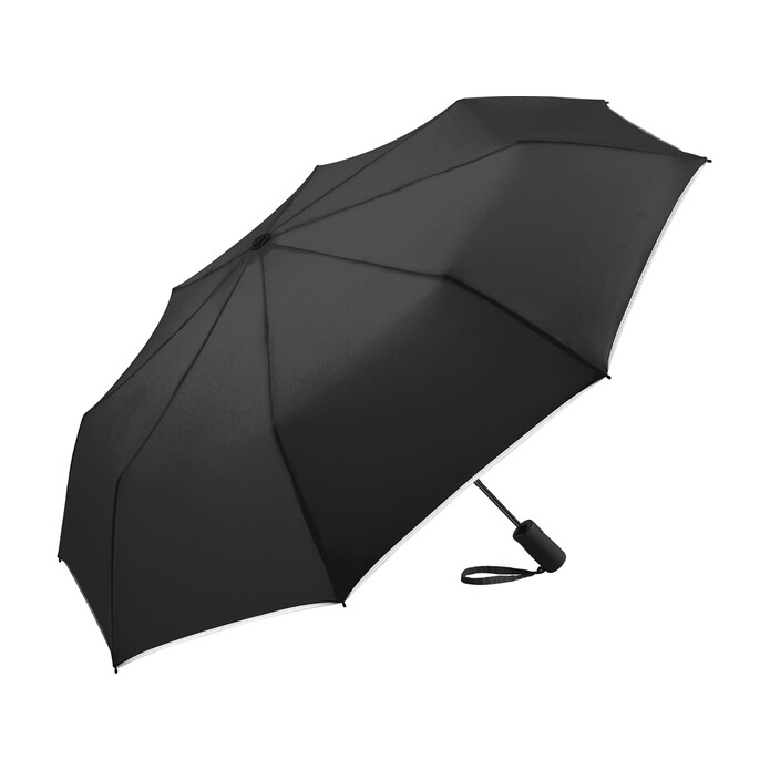 Зонт складной 5547 Pocket Plus полуавтомат, черный