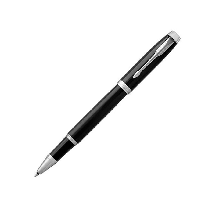Ручка роллер «Parker IM Core Black CT», черный/серебристый