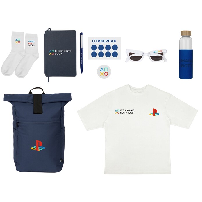 Welcome pack «Welcome Aboard!», синий