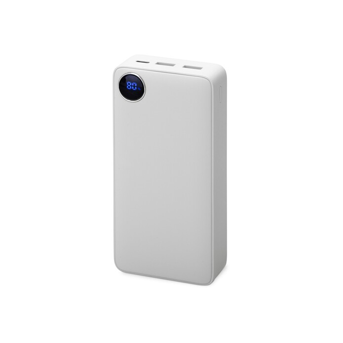 Внешний аккумулятор «Mild Pro» c быстрой зарядкой QC/PD, 20 000 mAh, белый