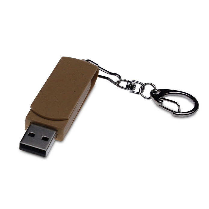 Флешка USB 3.0 Варуна на 128 ГБ, коричневый