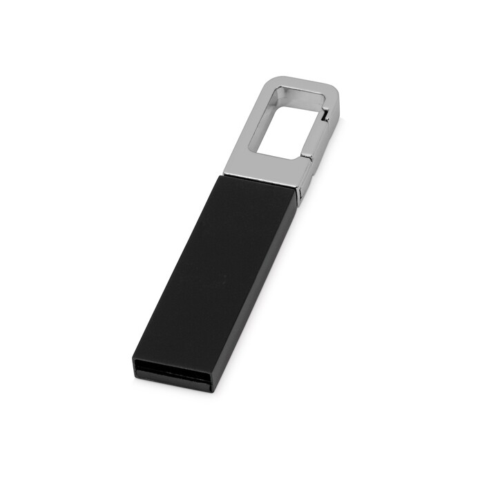 Флеш-карта USB 2.0 16 Gb с карабином 
