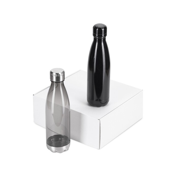 Подарочный набор с термосом и бутылкой «Bottle set», черный