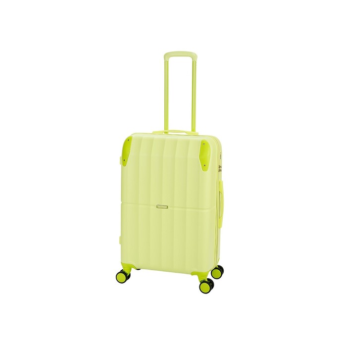 Чемодан TORBER В Отпуск, салатовый, ABS-пластик, 46 х 28,5 х 69 см, 71 л, 3,3 кг