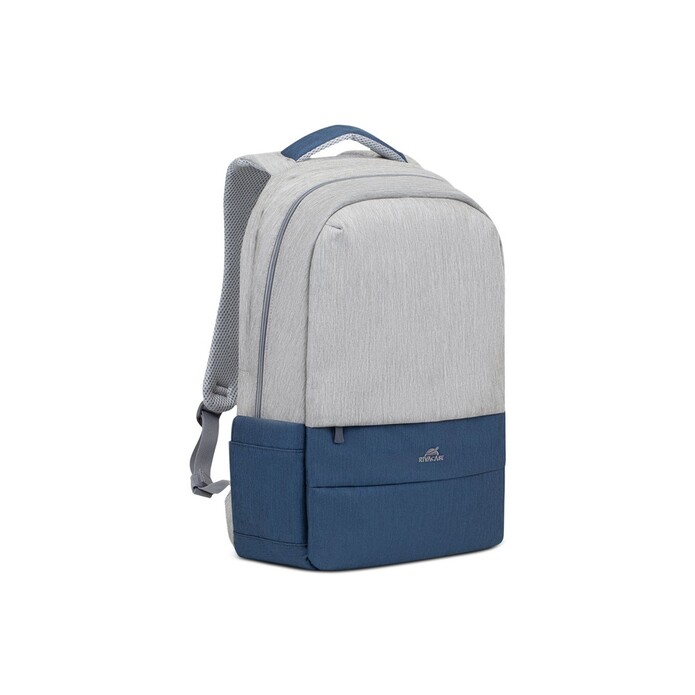 RIVACASE 7567 grey/dark blue рюкзак для ноутбука 17.3
